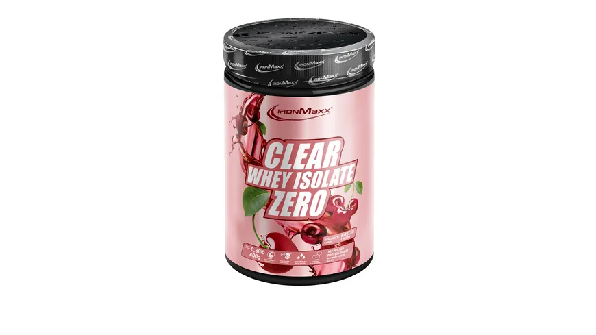 IronMaxx® Nutrition Clear Whey Isolate Zero Cherry 400 g