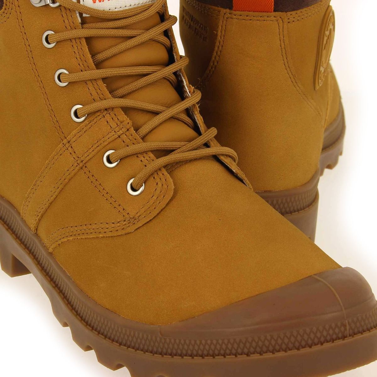 Palladium  PALLABROUSSE SC WATERPROOF+ - Camel Marron