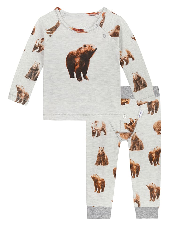 Claesens Pyjama in Grau günstig kaufen