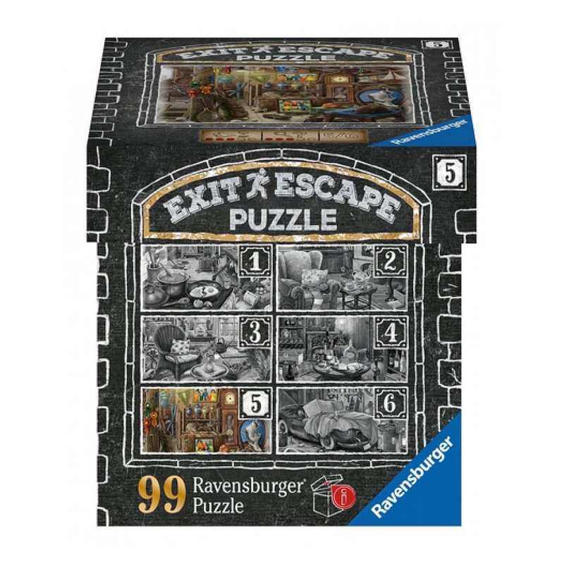 Puzzle escape Grenier manoir 99 pièces