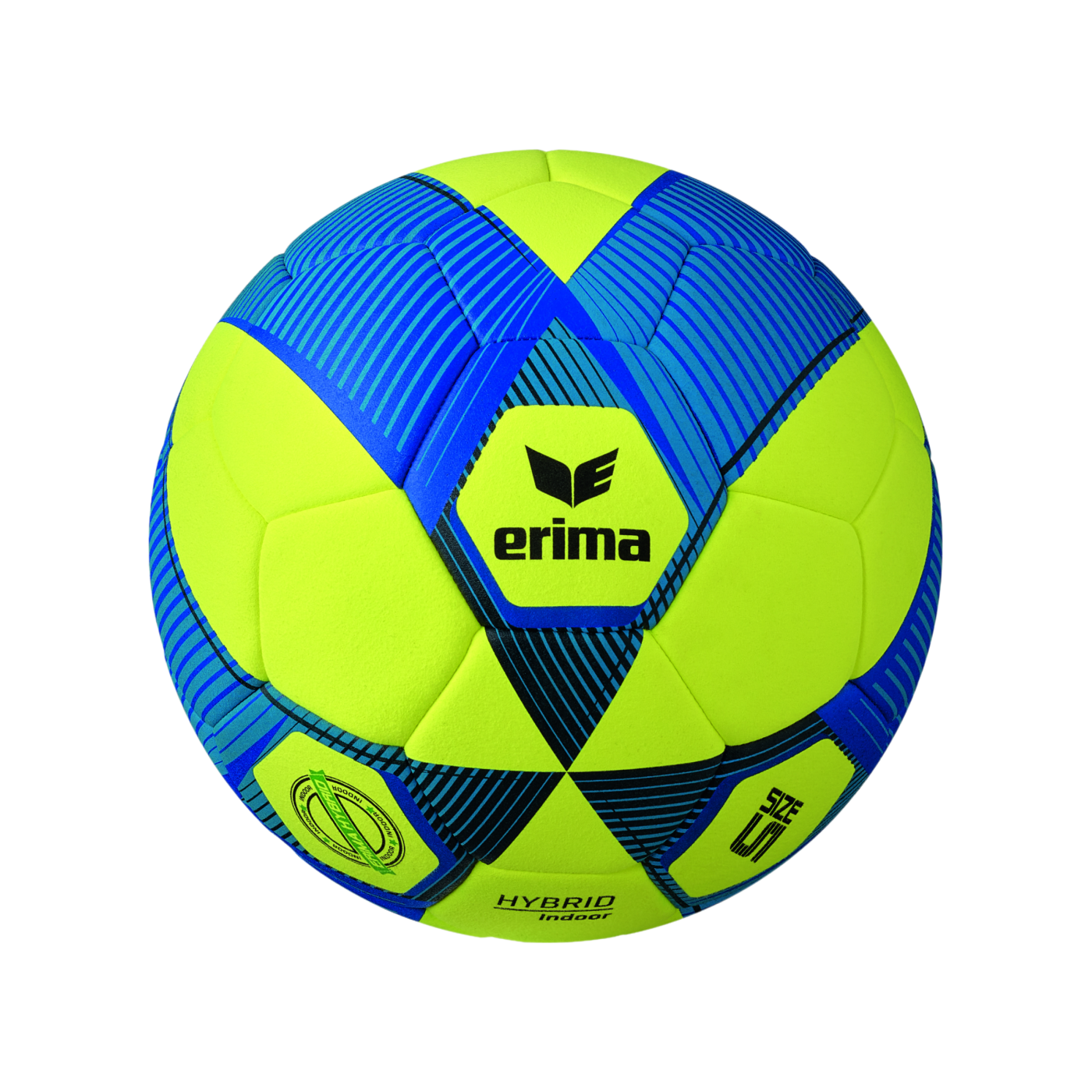 Erima Hybrid Indoor Trainingsball Gelb Blau