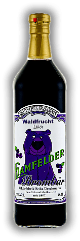 Hamfelder Brombär Waldfrucht Likör Hamfelder Brombär Waldfrucht Likör  0,7	 Liter - Vol 20%