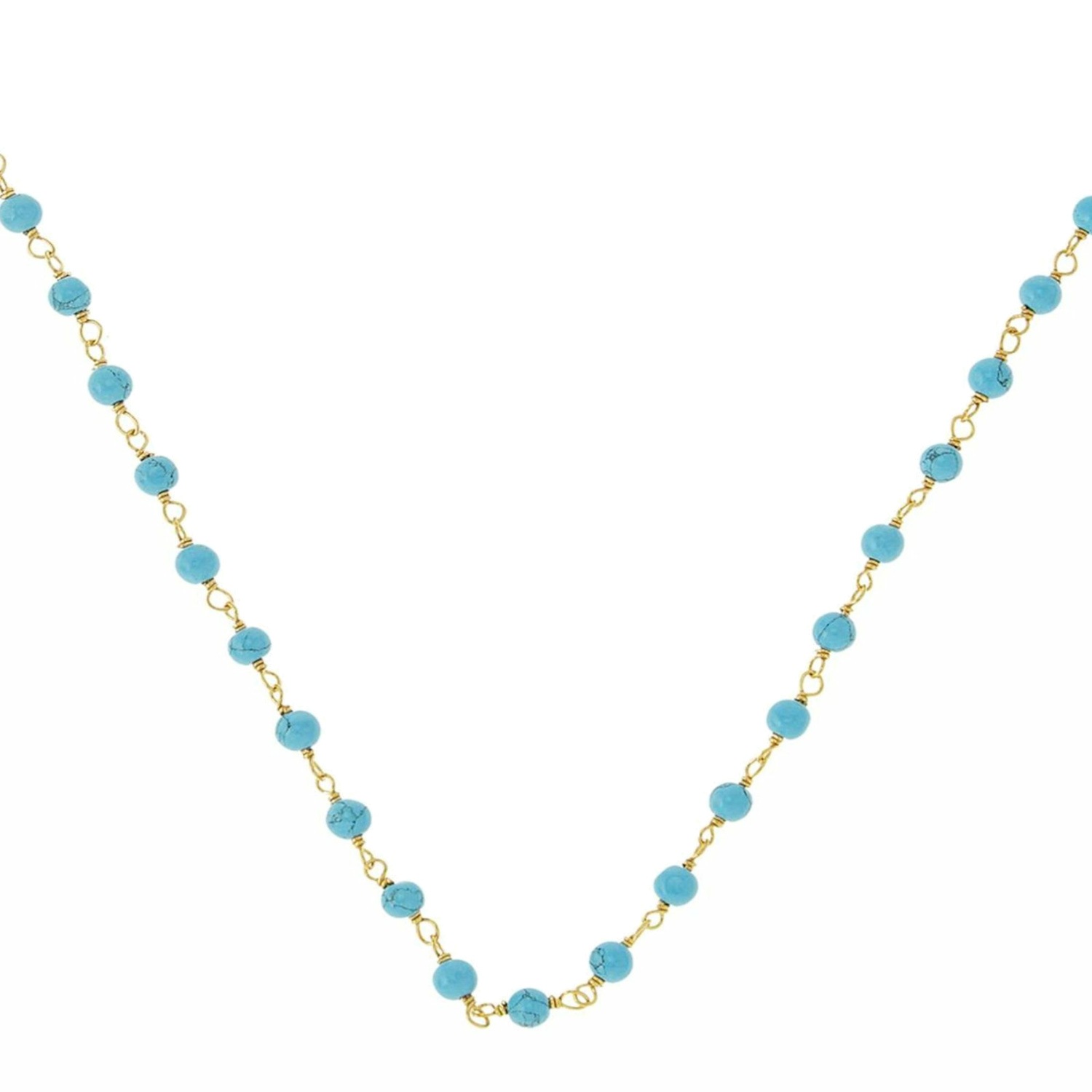 Halskette 'Choker Türkis'