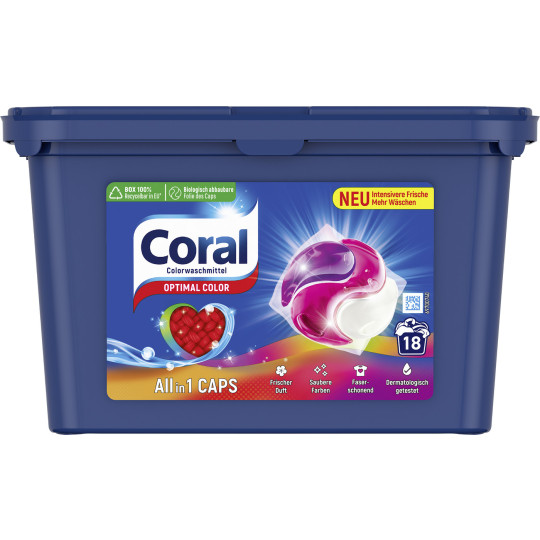Coral All in 1 Caps Optimal Color 311G 18WL