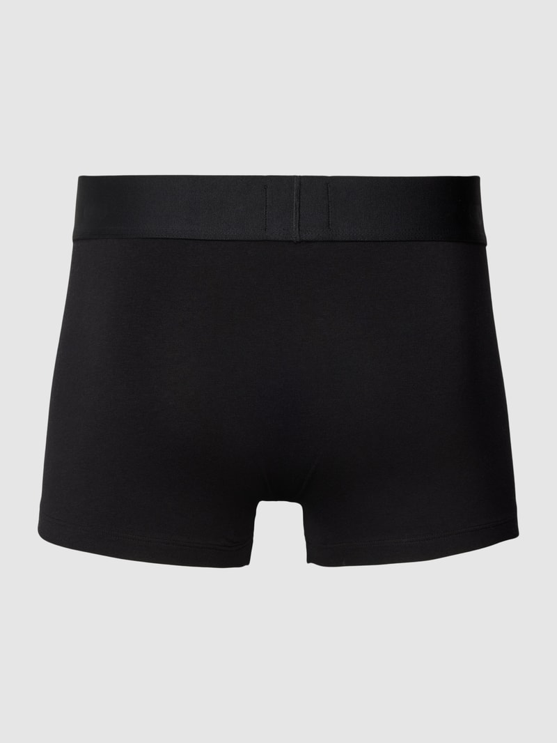 Trunks mit Label-Print in schwarz