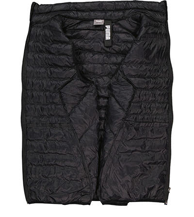 PUMA, Steppjacke, Mikrofaser Primaloft®, schwarz