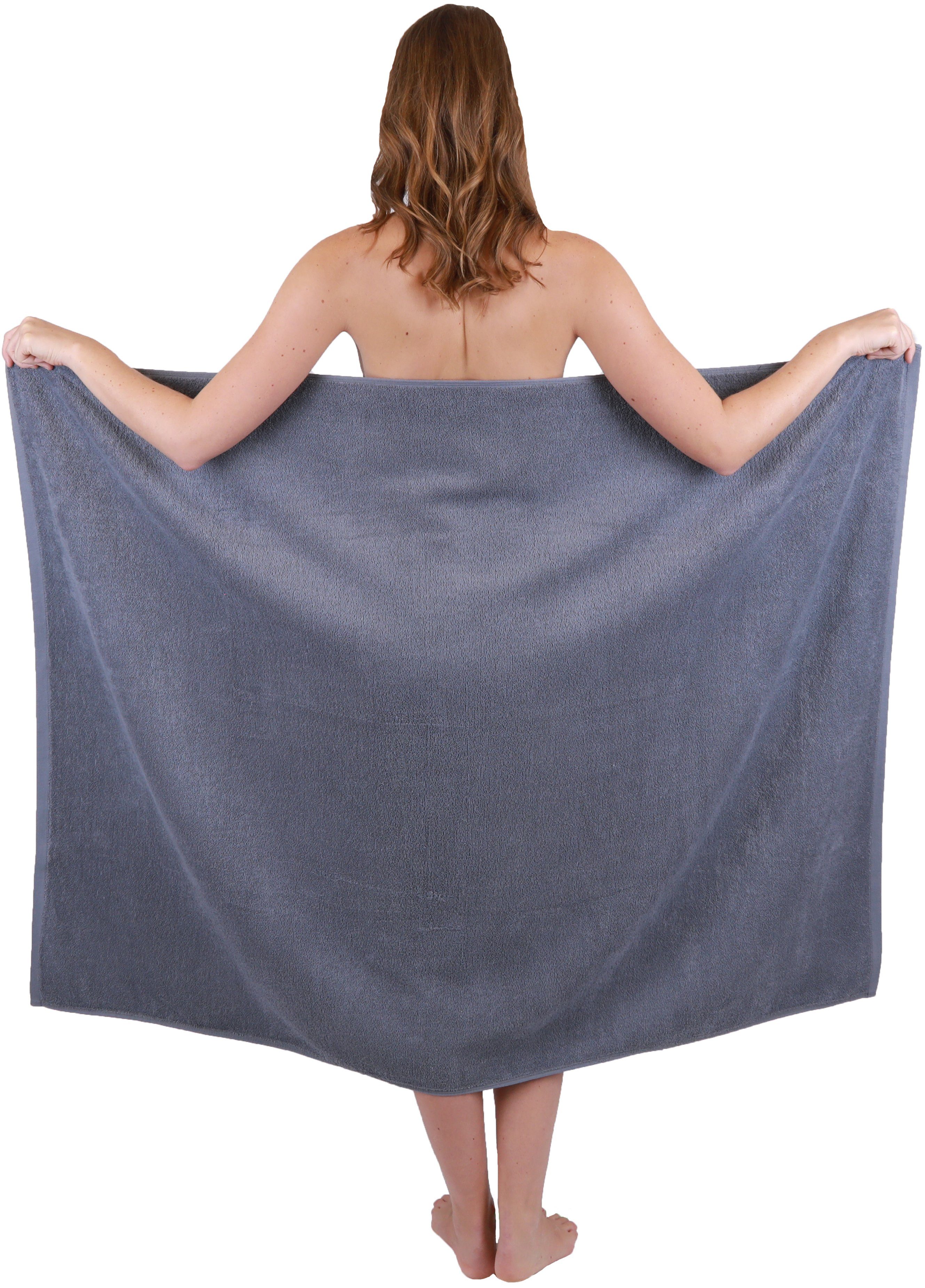Betz Badetücher 2 tlg. Badetuch Set XXL DRESDEN Größe 100 x 140 cm, 100% Baumwolle (2-St)