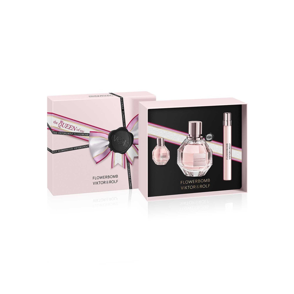 Viktor & Rolf Flowerbomb Coffret Eau de Parfum florale ambrée pour femmes