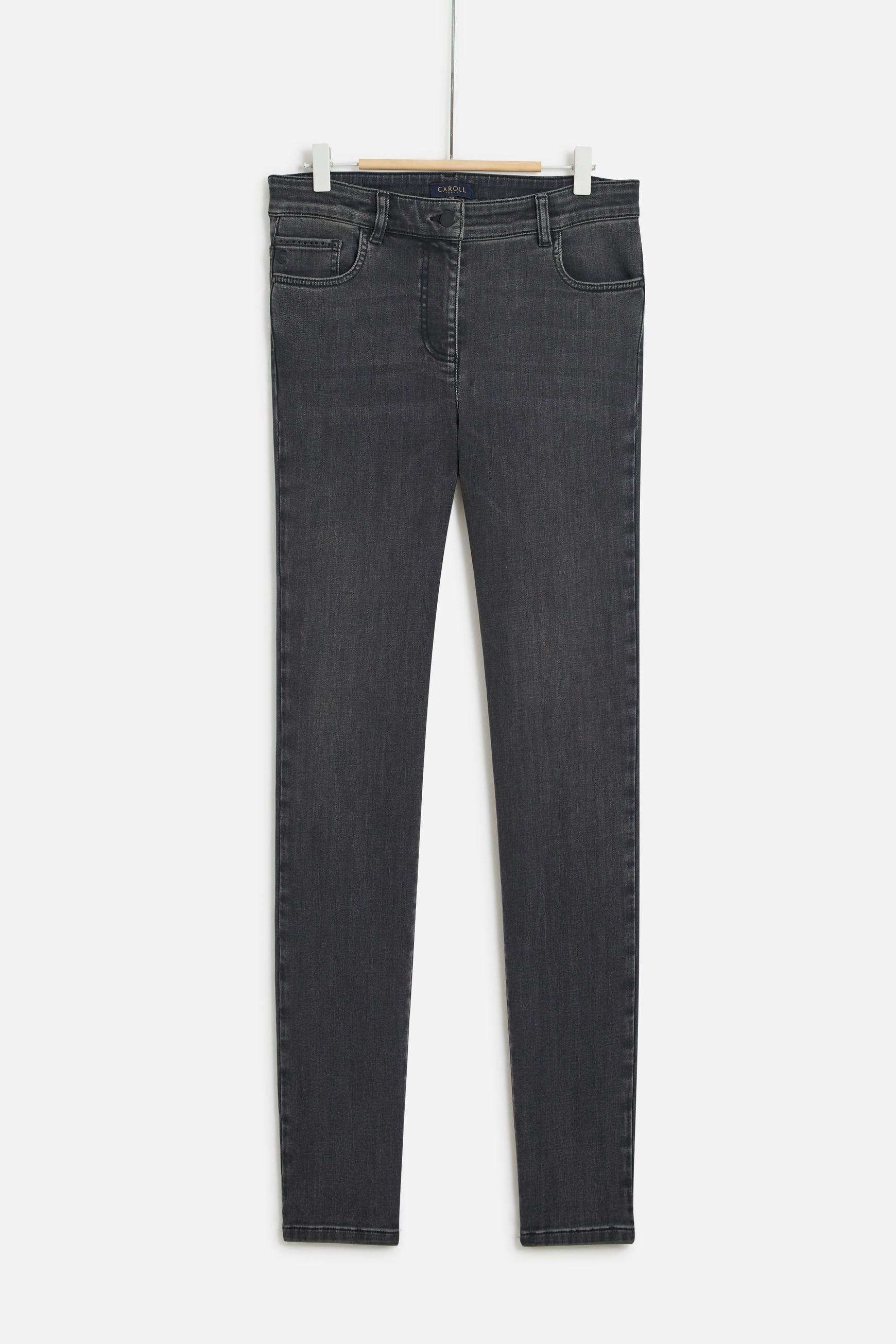 jean slim niels gris femme