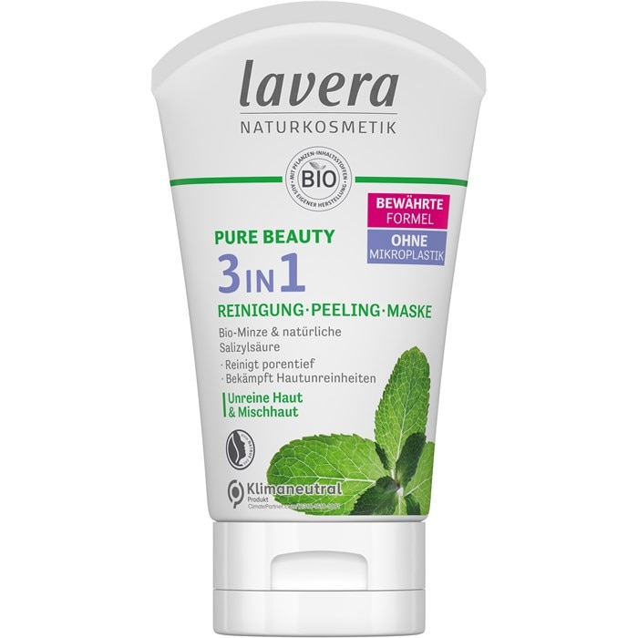 Pure Beauty 3in1 Reinigung Peeling Maske