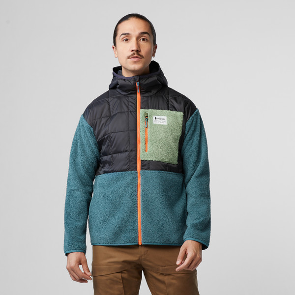 TRICO HYBRID HOODED JACKET Herren - Fleecejacke