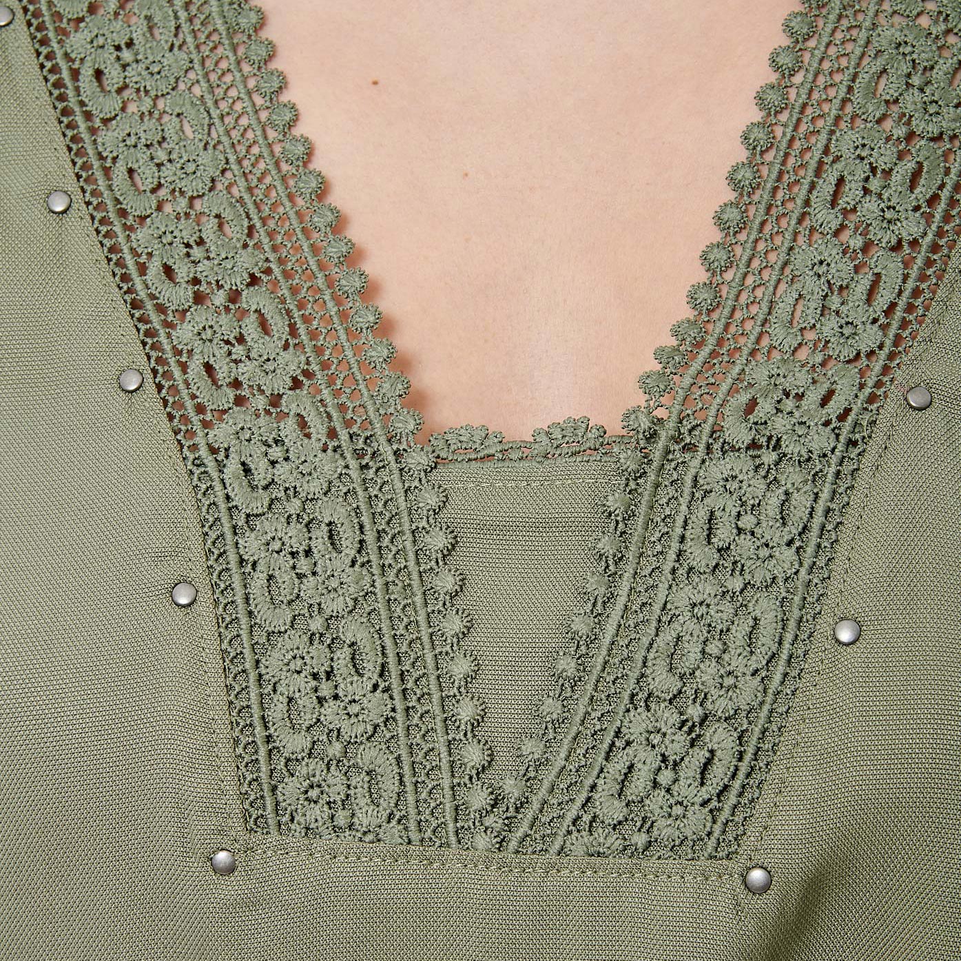 BLACE  Blouse kaki femme