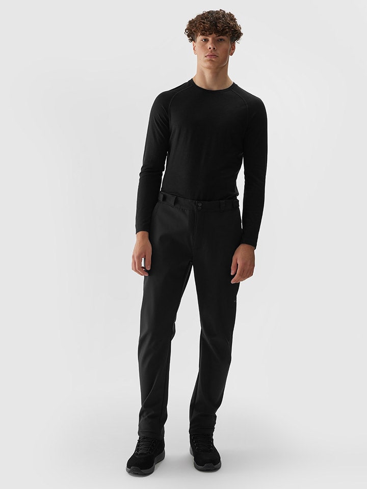 4F Softshellhose in Schwarz günstig kaufen