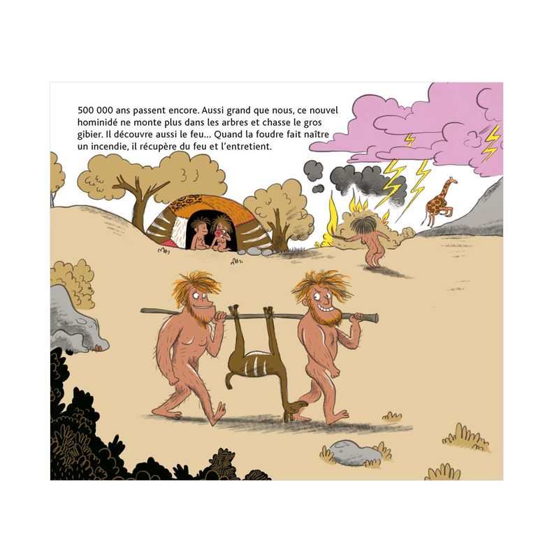 Livre L'histoire de la vie du big bang jusqu'à toi - Milan Jeunesse