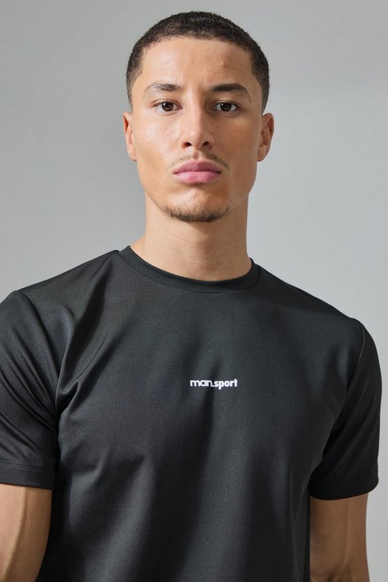 Slim-Fit Performance T-Shirt mit Runners Club Print
