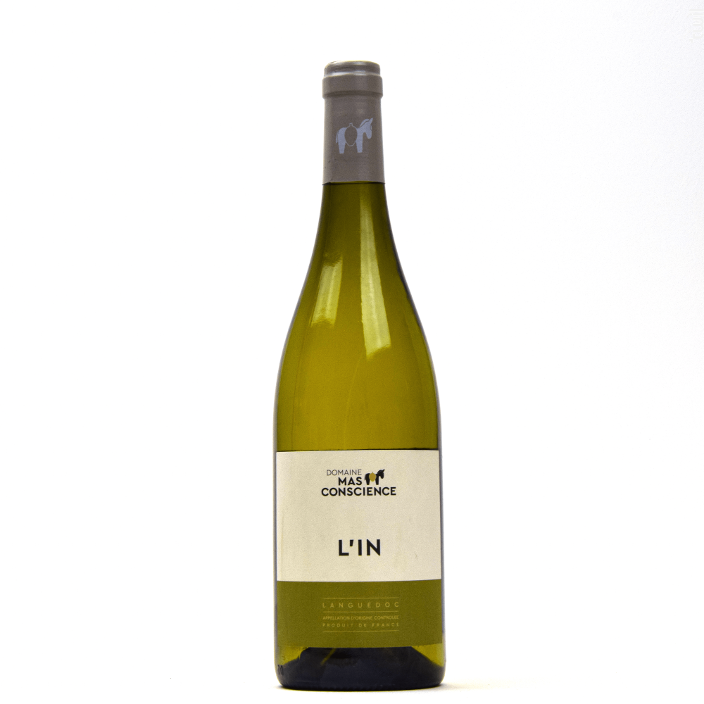 L'in Mas Conscience Vin Blanc●Vin de Pays de l'Hérault 2022 75cl