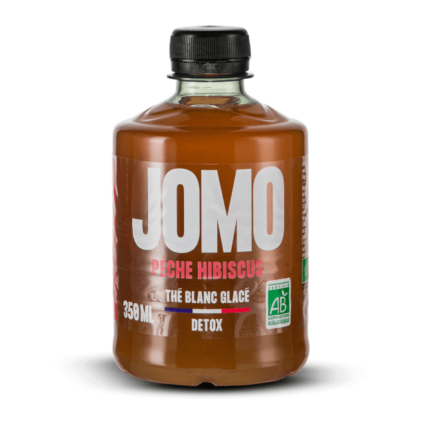 Jomo Thé Blanc Pêche Hibiscus 35 cl