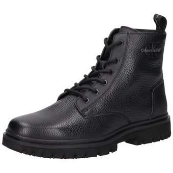 Calvin Klein Mid Laceup Boot Lth in schwarz