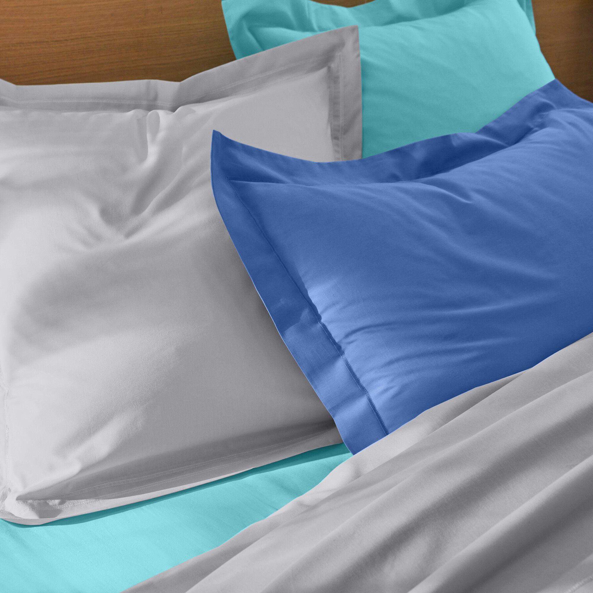 Linge de lit uni coton
