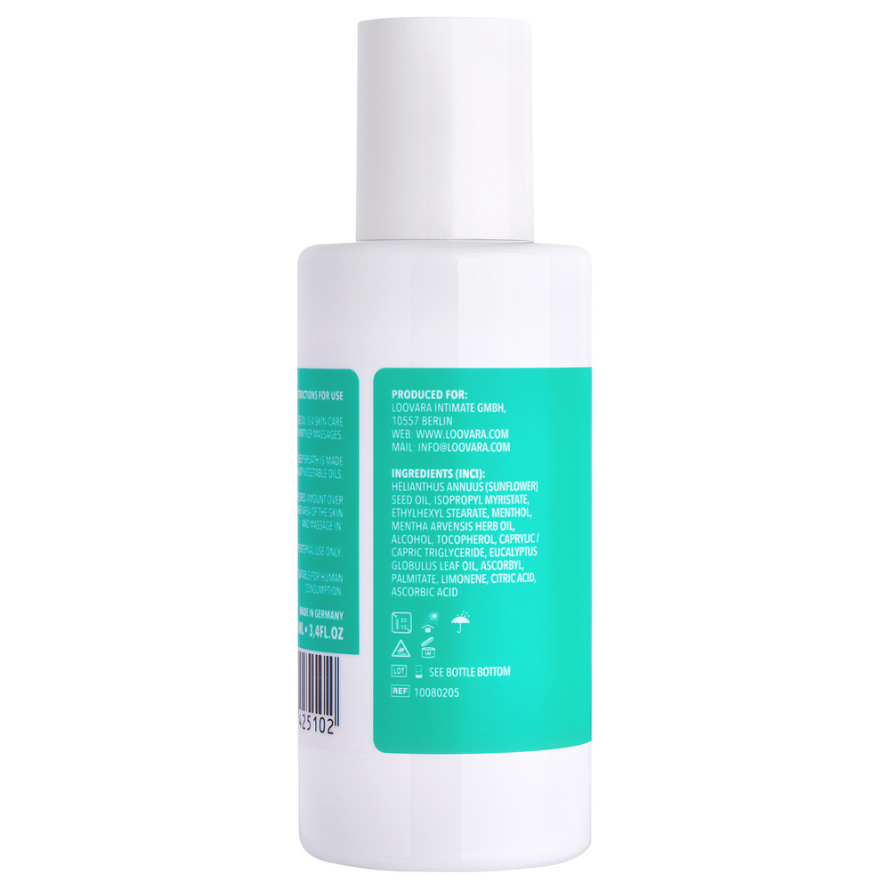 loovara Deep Breath - Huile de massage à la menthe et à l'eucalyptus huile de massage