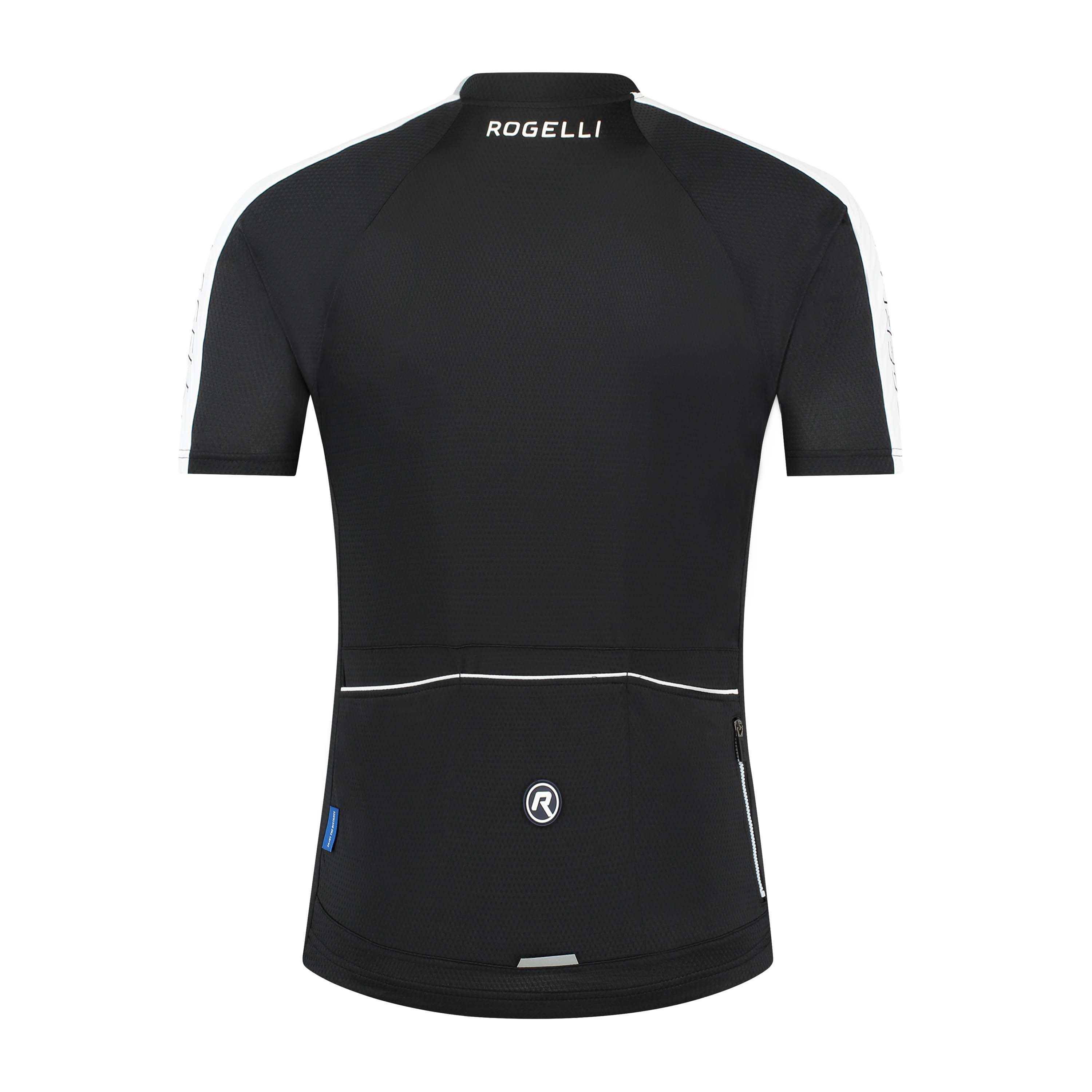 Rogelli Explore Black White Herren Radtrikot