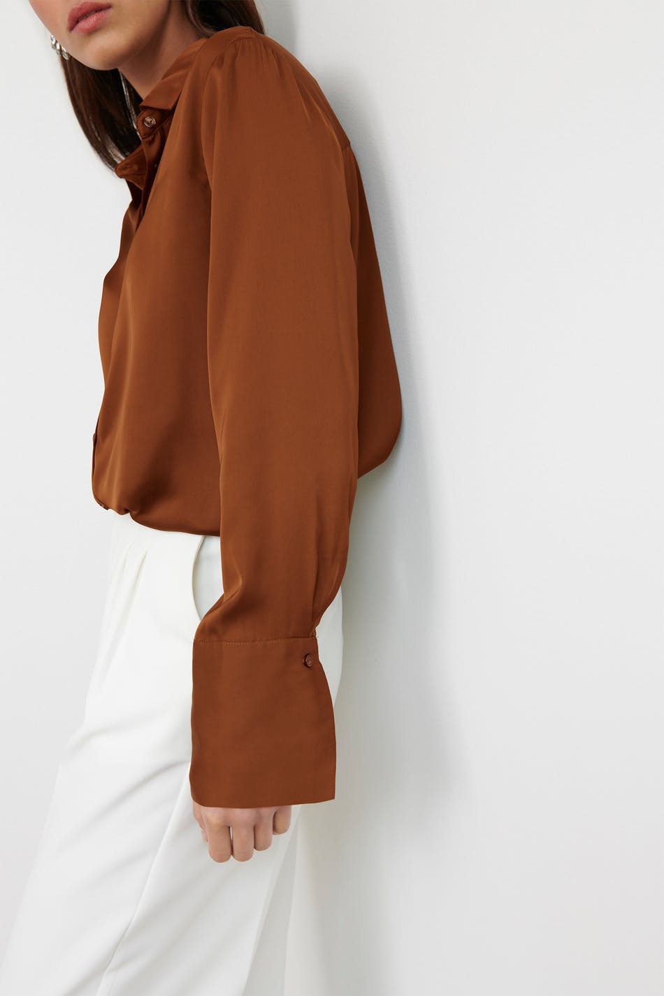 Linnea satin shirt