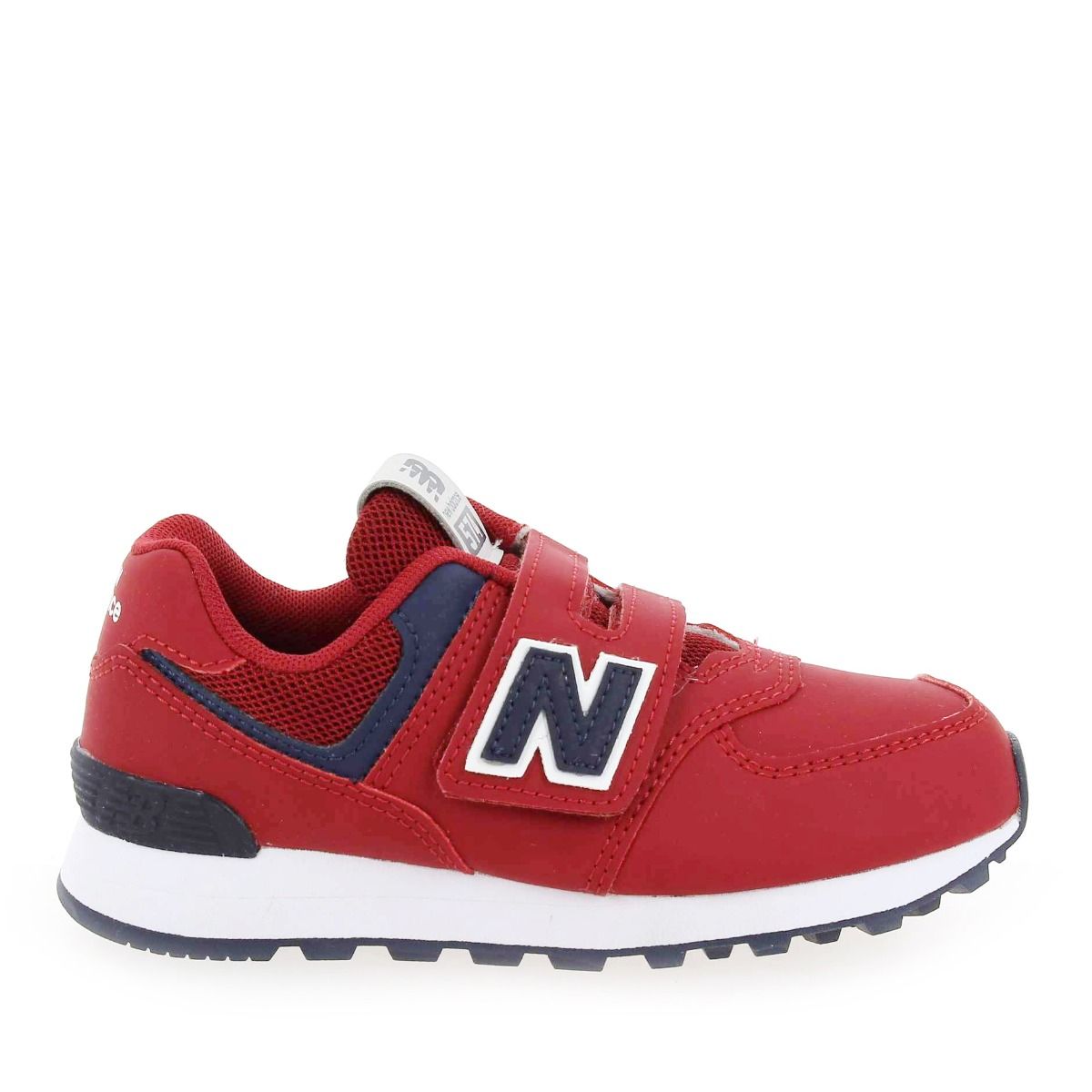 New Balance  PV574 VELCRO CLOSED VAMP - rouge marine