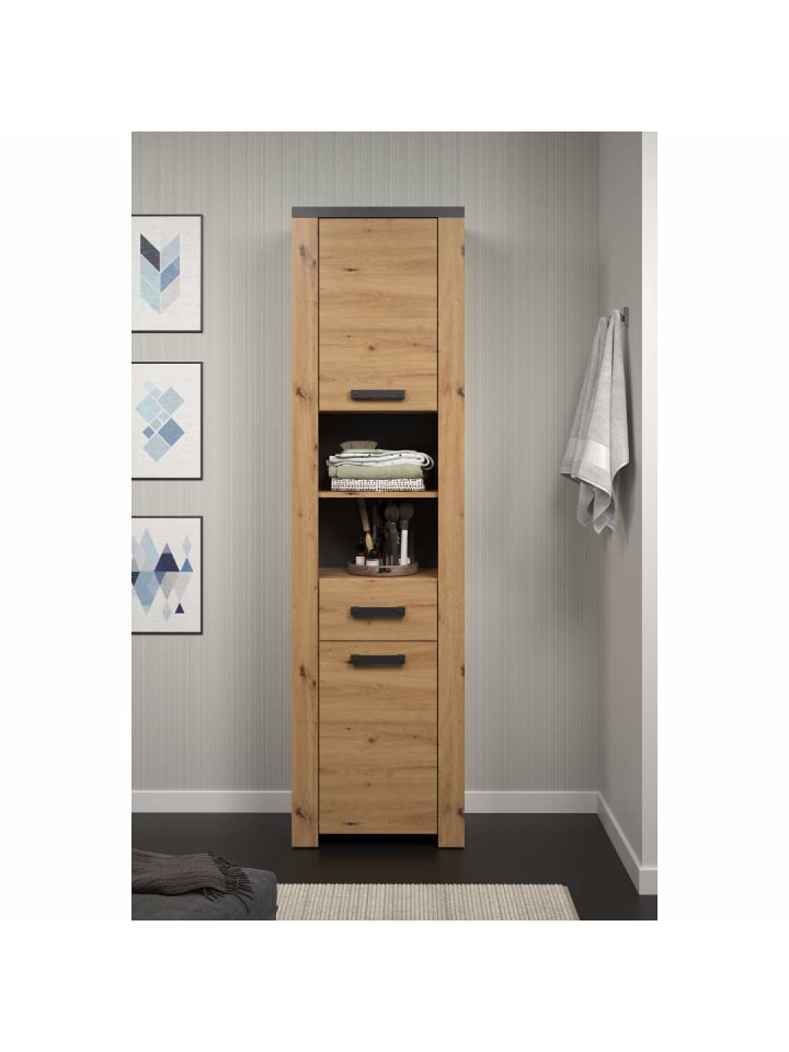 ebuy24 Hochschrank Follow Eiche 53 x 35 cm günstig kaufen onesize