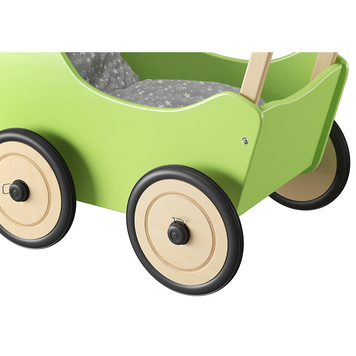 Puppenwagen als Lauflernhilfe in verschiedenen Farben