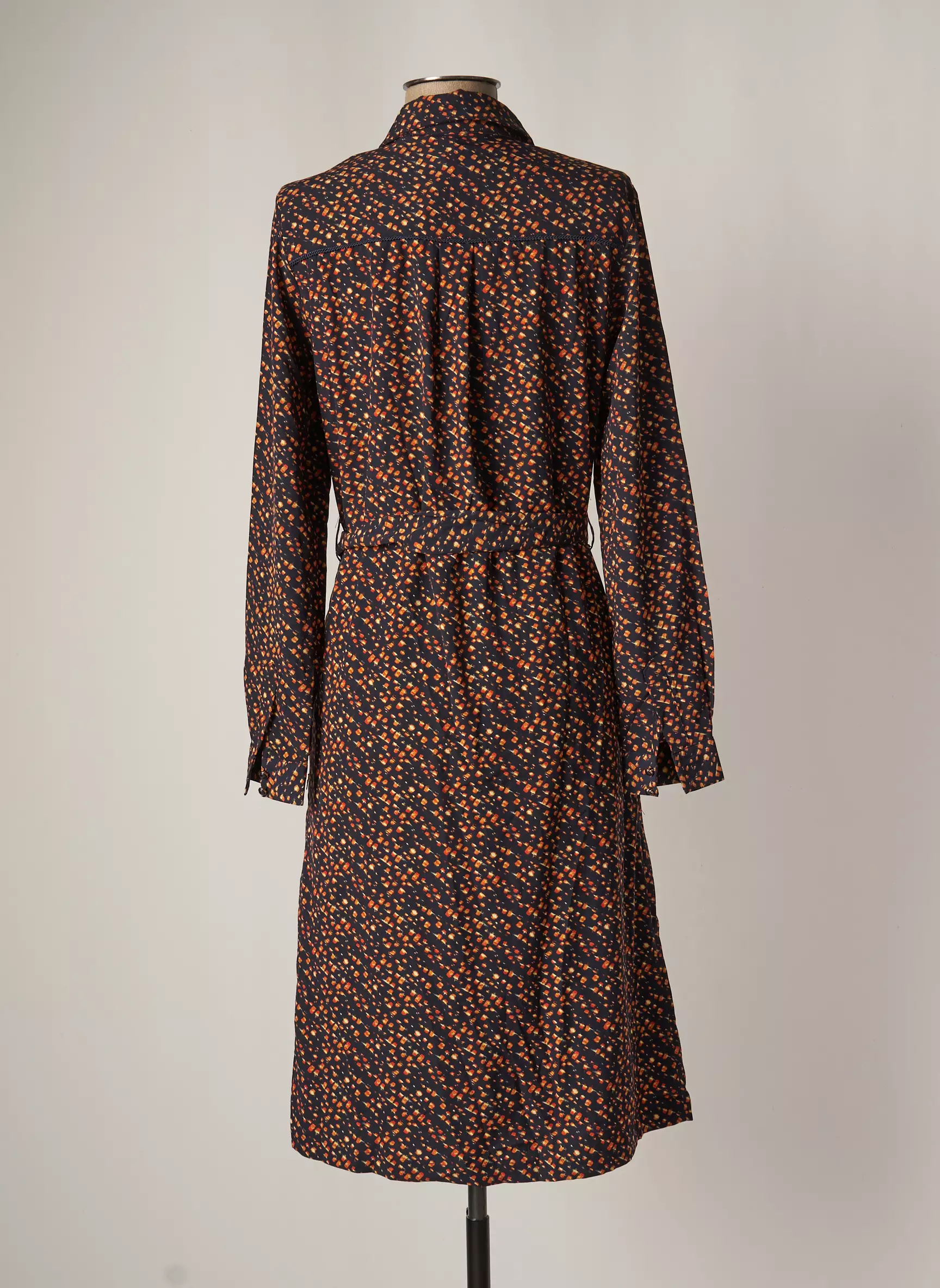 Freeman T Porter Robes Mi Longues Femme couleur bleu