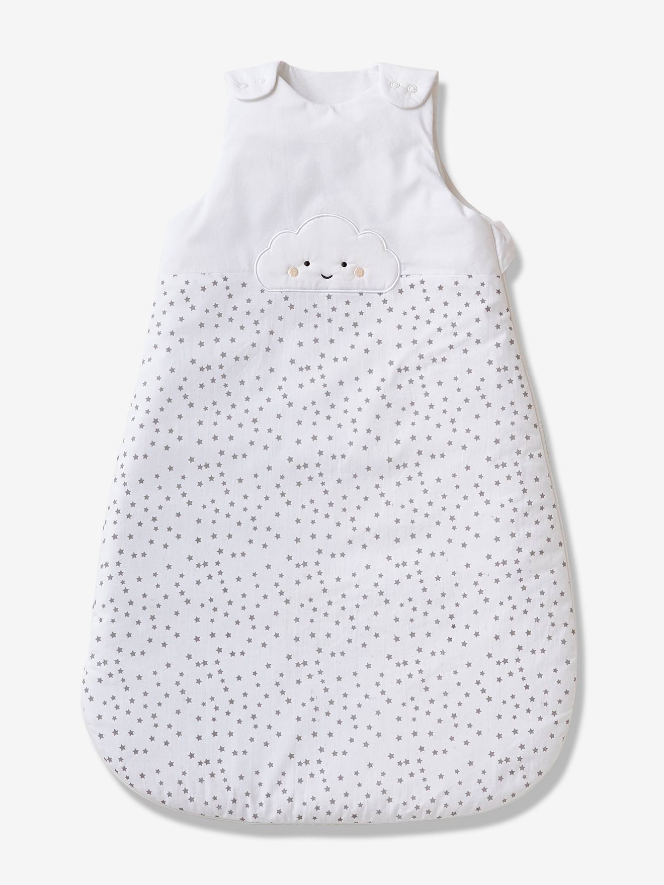 Gigoteuse sans manches NUAGE BLANC blanc / gris