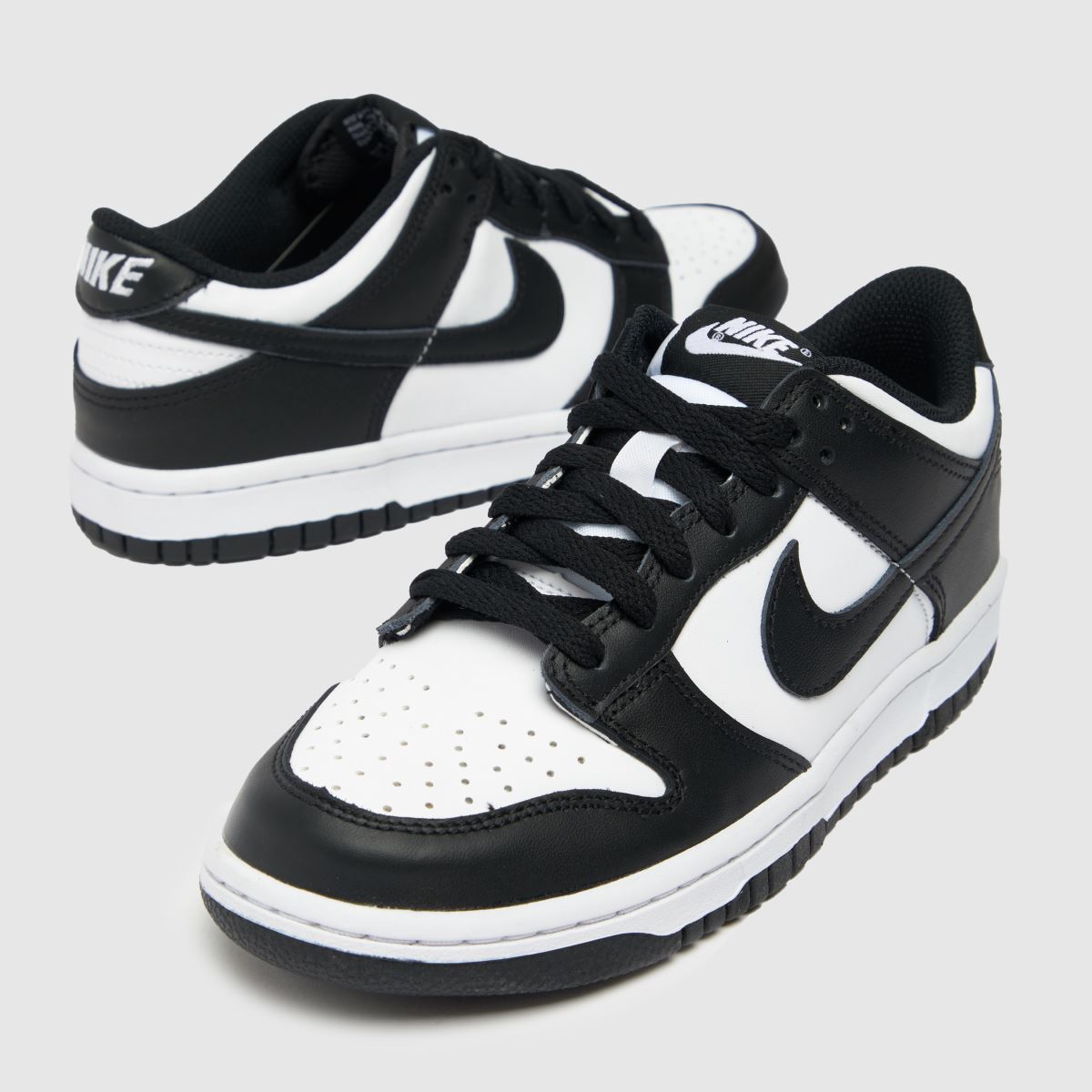 Bílo-černé tenisky Nike Dunk Low Youth