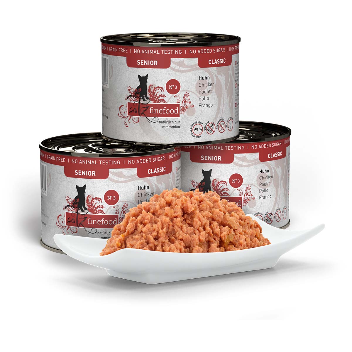 catz finefood Senior No.03 Huhn günstig kaufen bei ZooRoyal