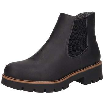 Via della Rosa Chelsea Boots in schwarz