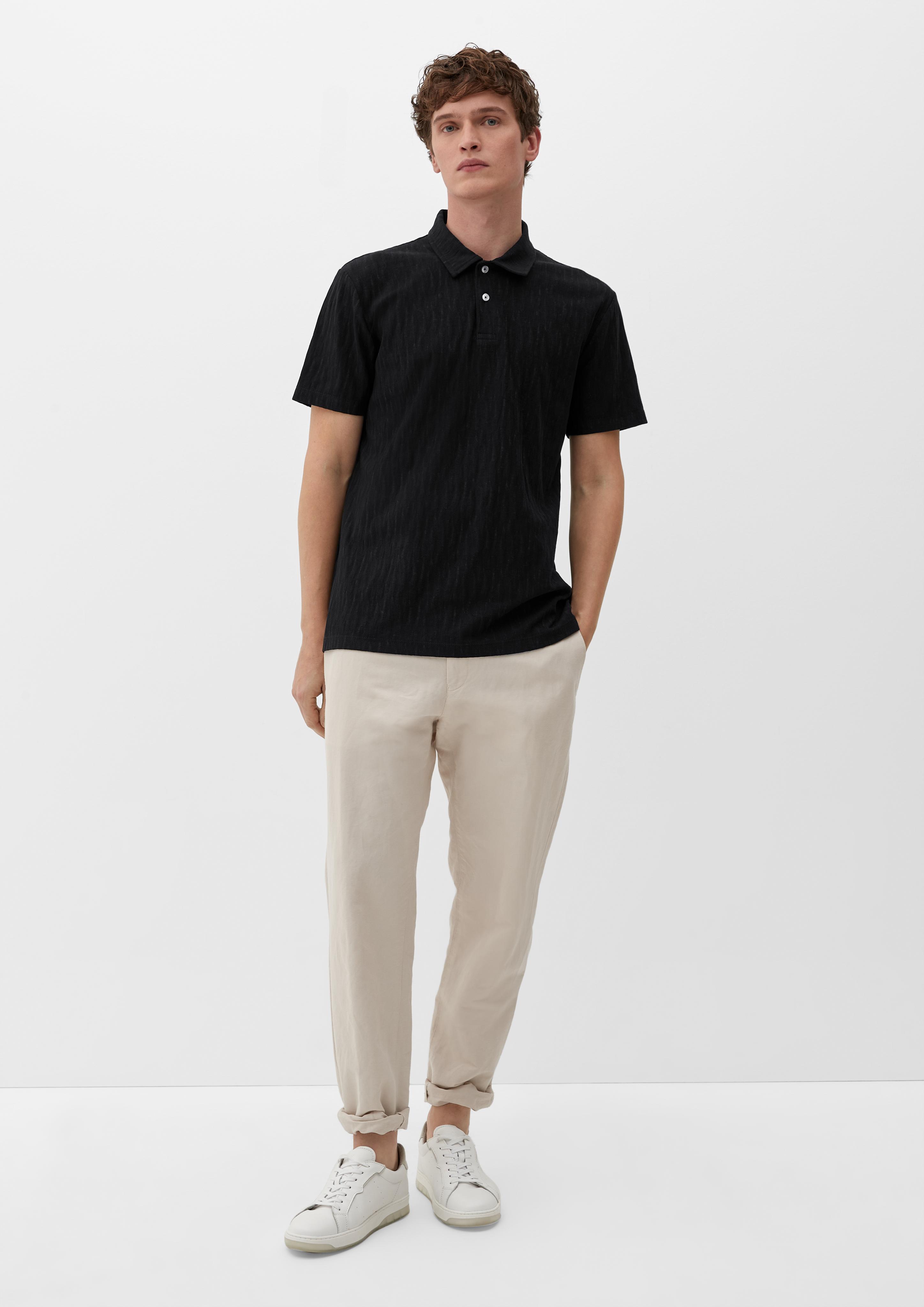 Poloshirt mit Jacquard-Struktur  2129483-9999