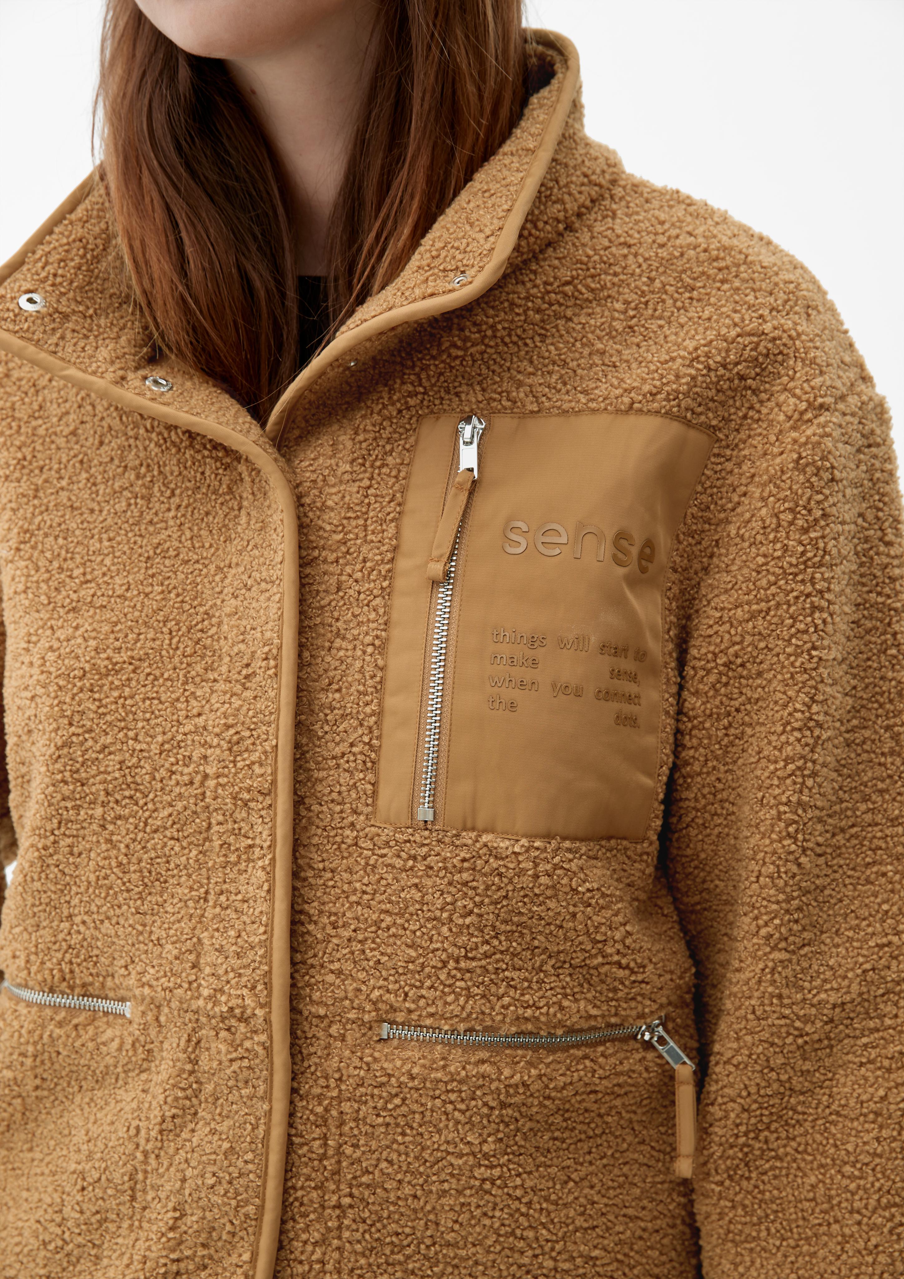 Jacke aus Teddyplüsch  2122604-8469