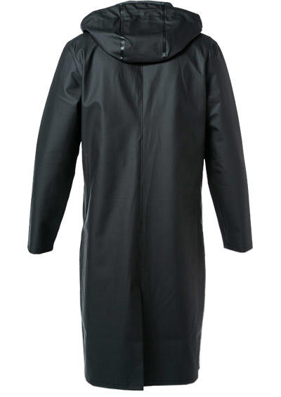 STUTTERHEIM, Regenmantel, PVC wasserdicht, schwarz