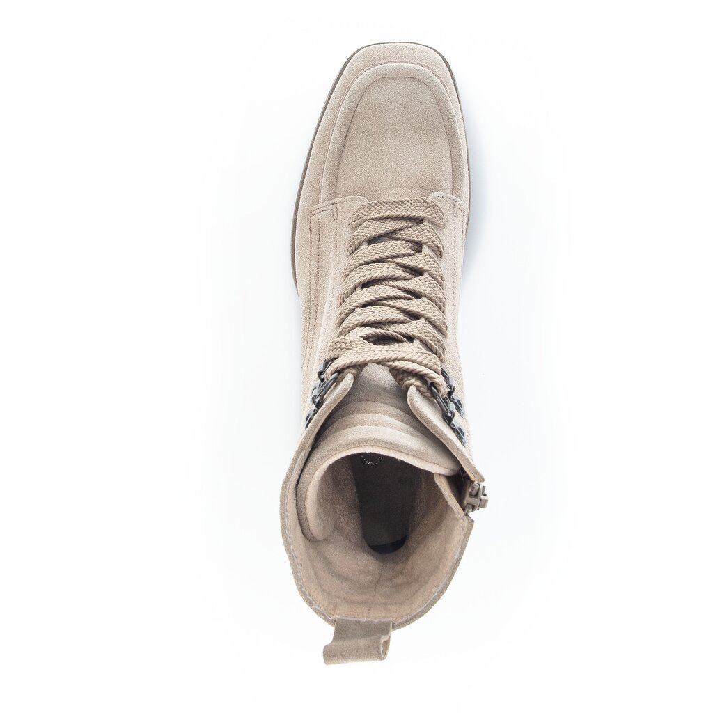 Gabor comfort Schnürstiefelette beige