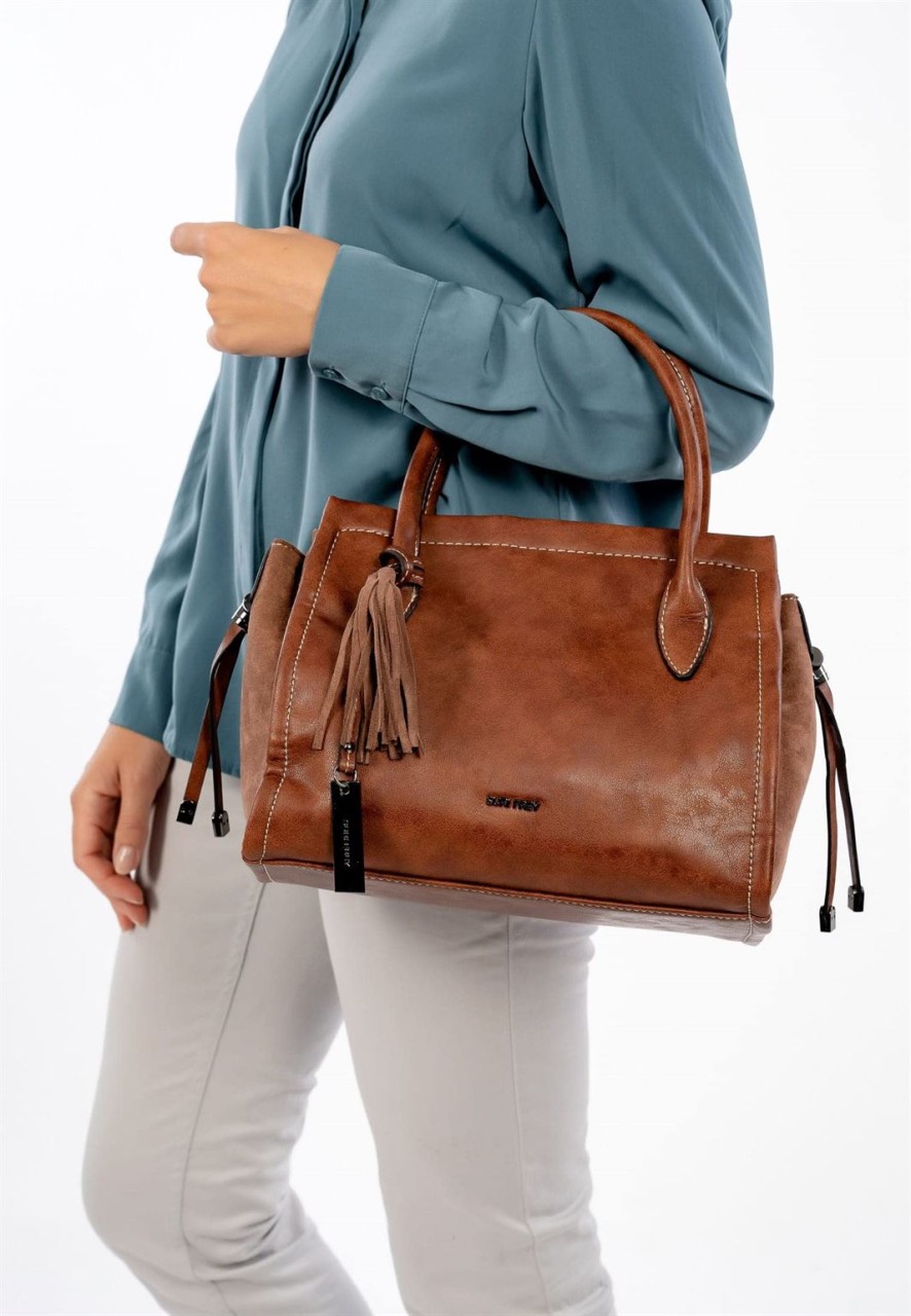 EMILY & NOAH Handtaschen braun KALLY