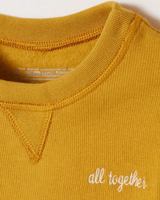 Sweat-shirt enfant molleton gratté Thermolactyl Sensitive