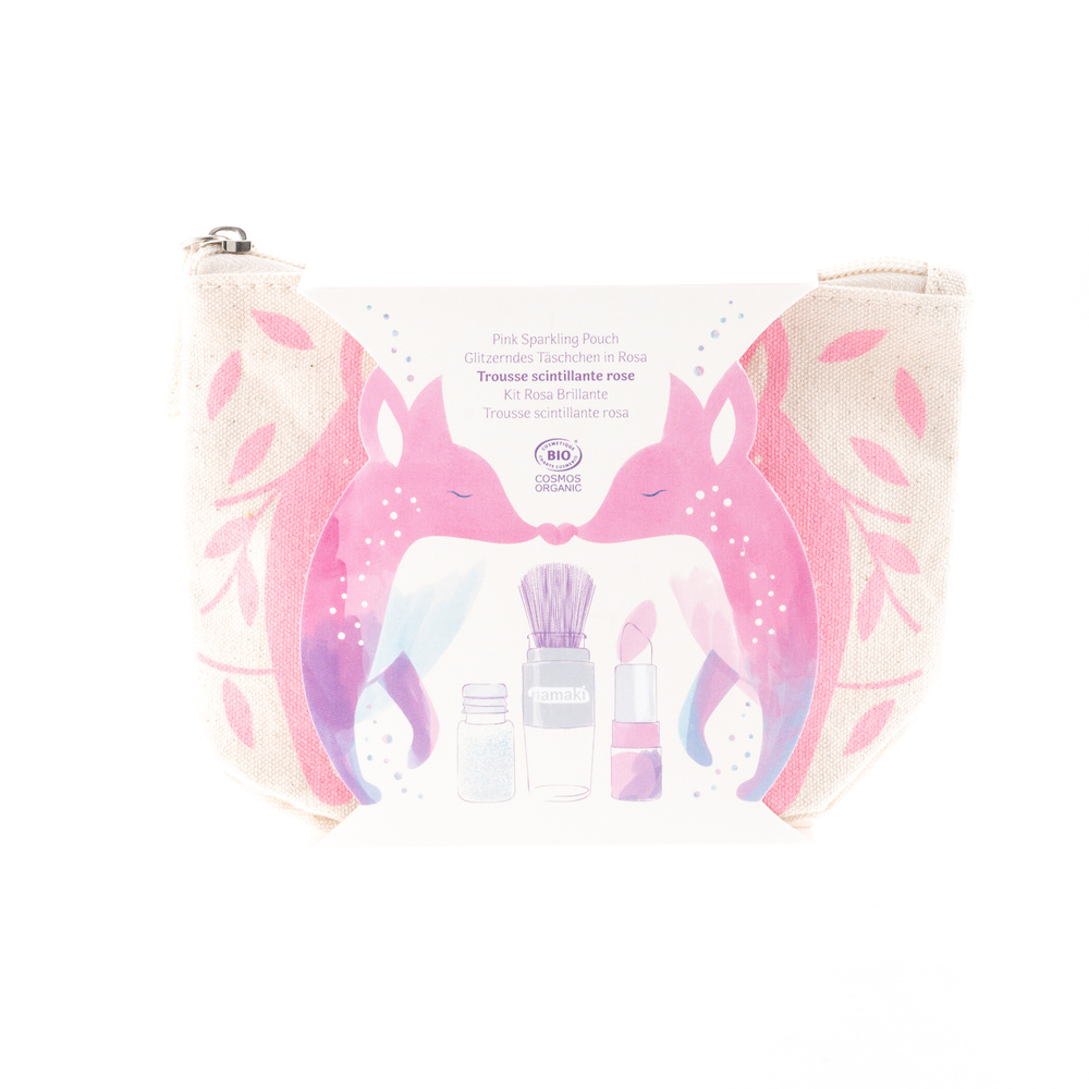 namaki Trousse Renard Rose Maquillage