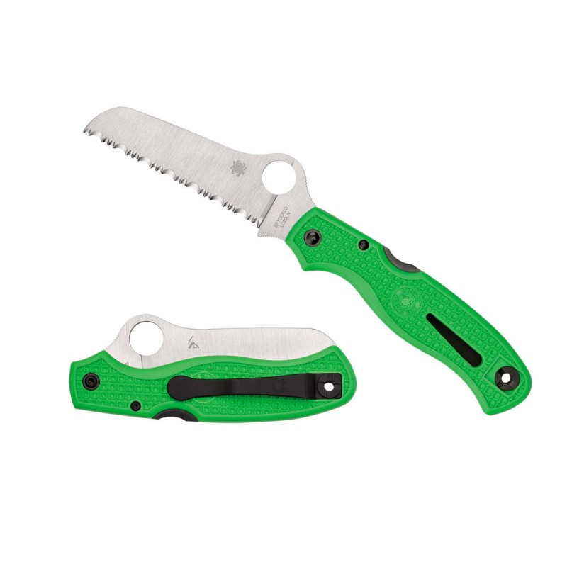 Spyderco Atlantic Salt Green Serrated C89FSGR