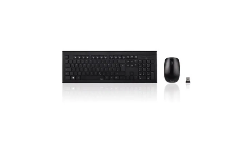 Hama Funktastatur-/Maus-Set 