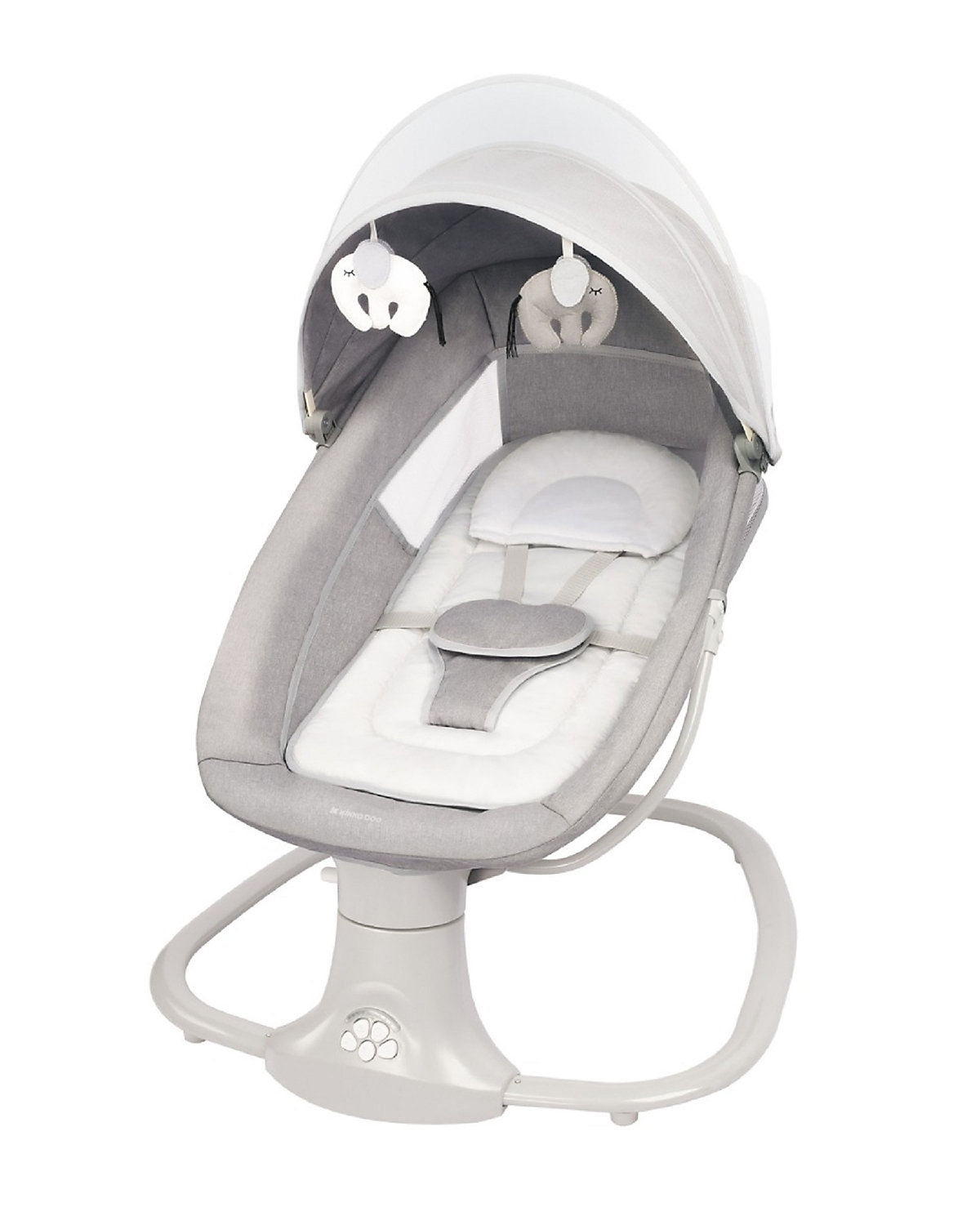 Babywippe Winks 2 in 1 Stuhl Moskitonetz Timer Musik Babywippen