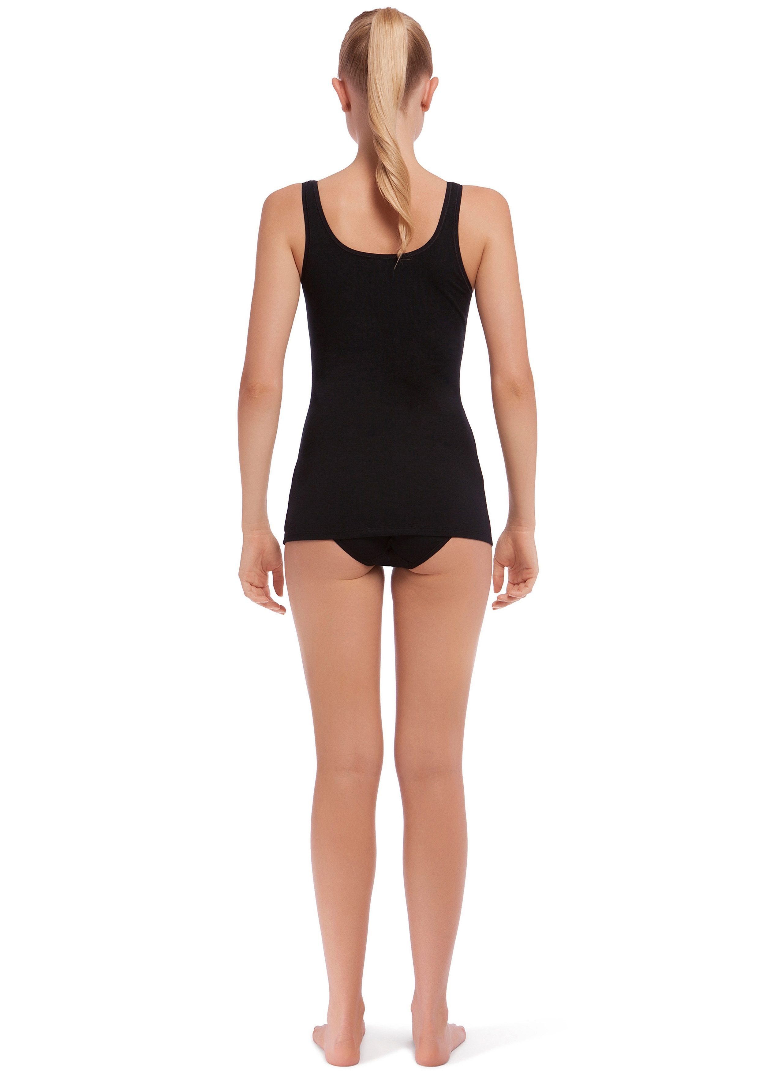 Skiny Unterhemd (Packung, 2-St) mit kleinem Weblabel am Saum