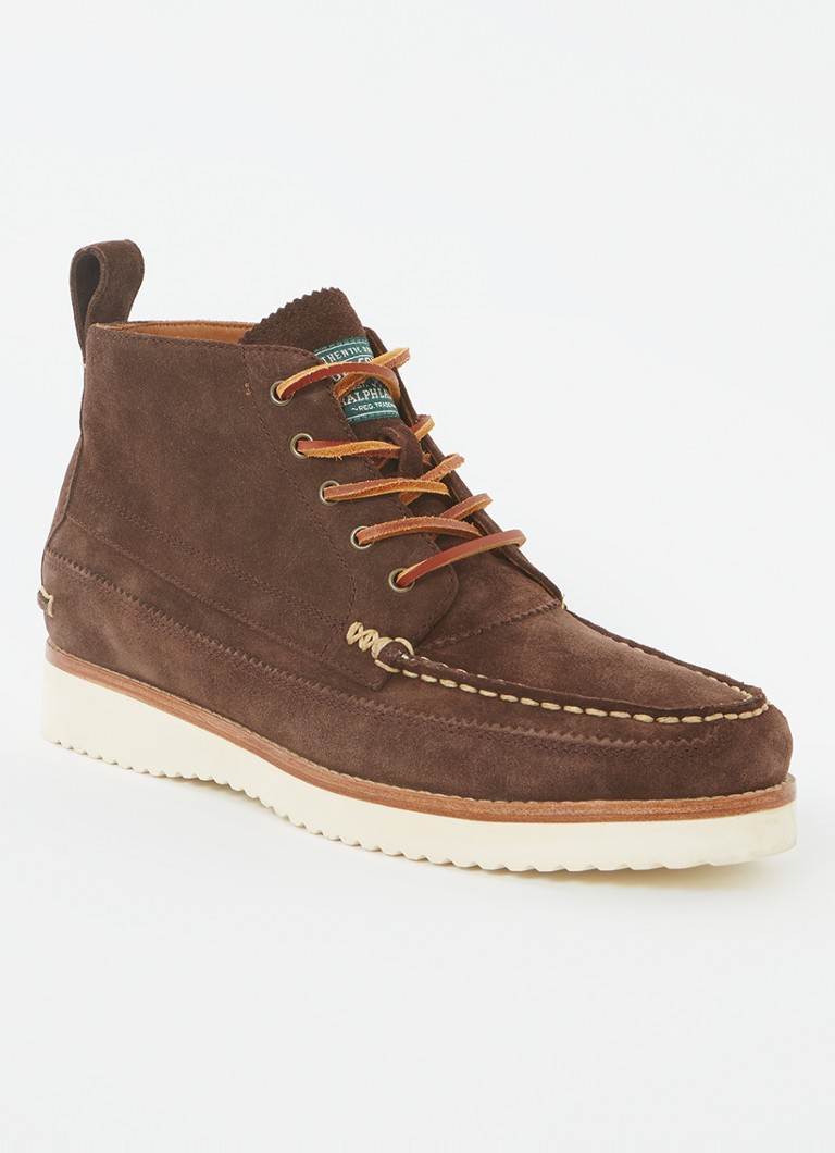 Pantofi cu șireturi din piele întoarsă Ralph Lauren Ranger