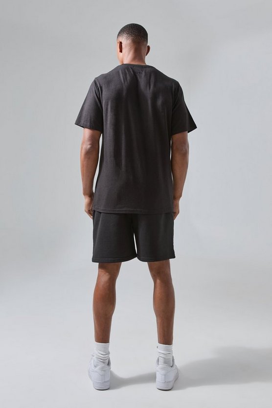 Man Active T-Shirt mit Rest Day Print