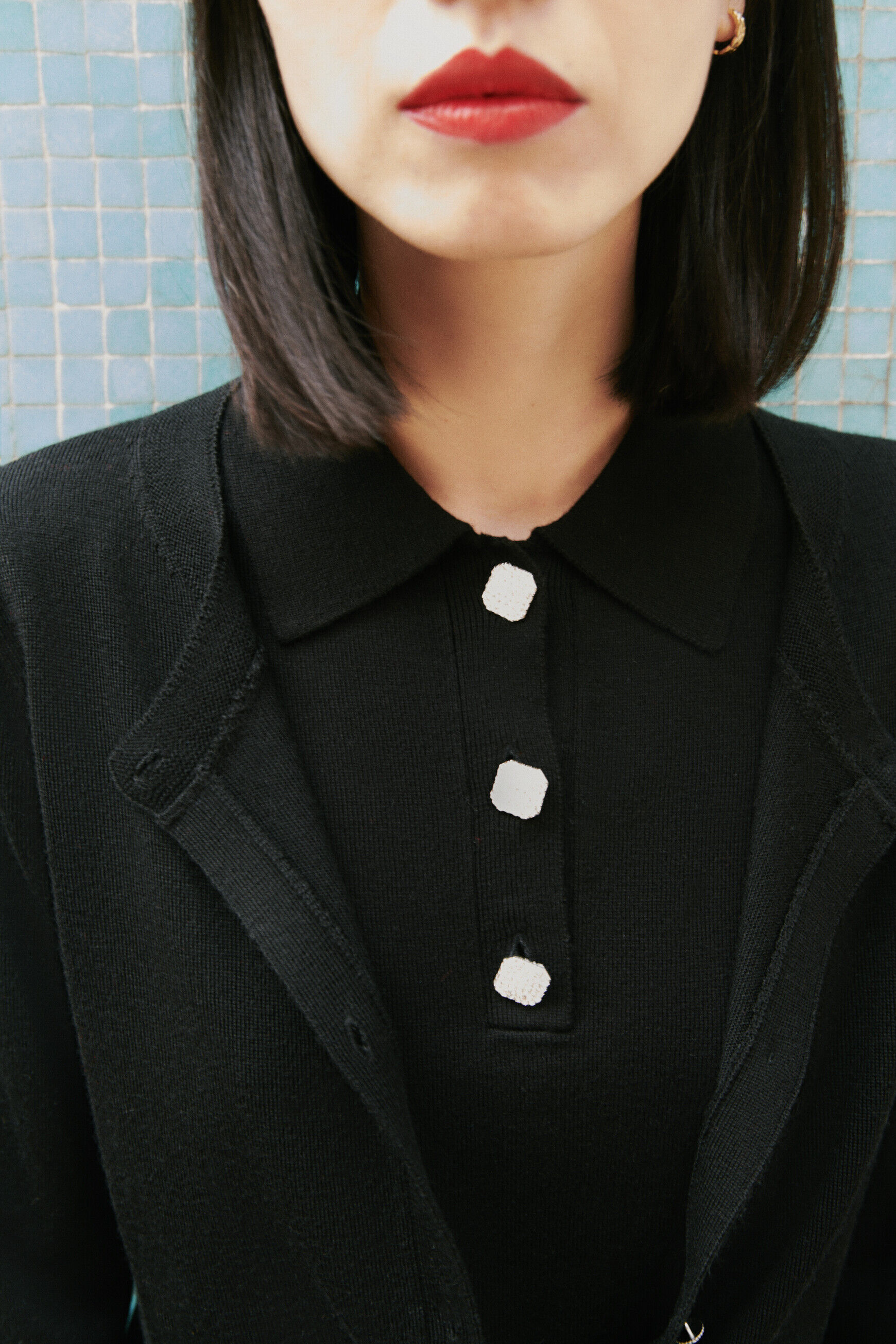 Pull maya noir femme