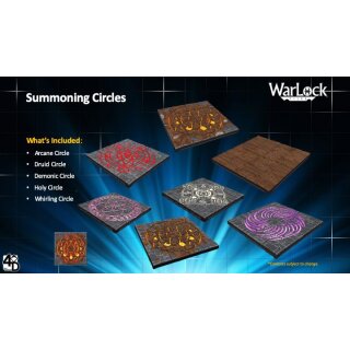 WarLock Dungeon Tiles: Summoning Circles