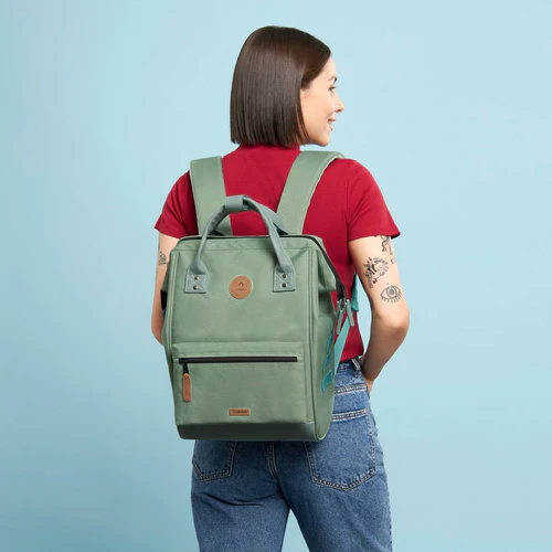 Casa de Pilatos medium front pocket, green